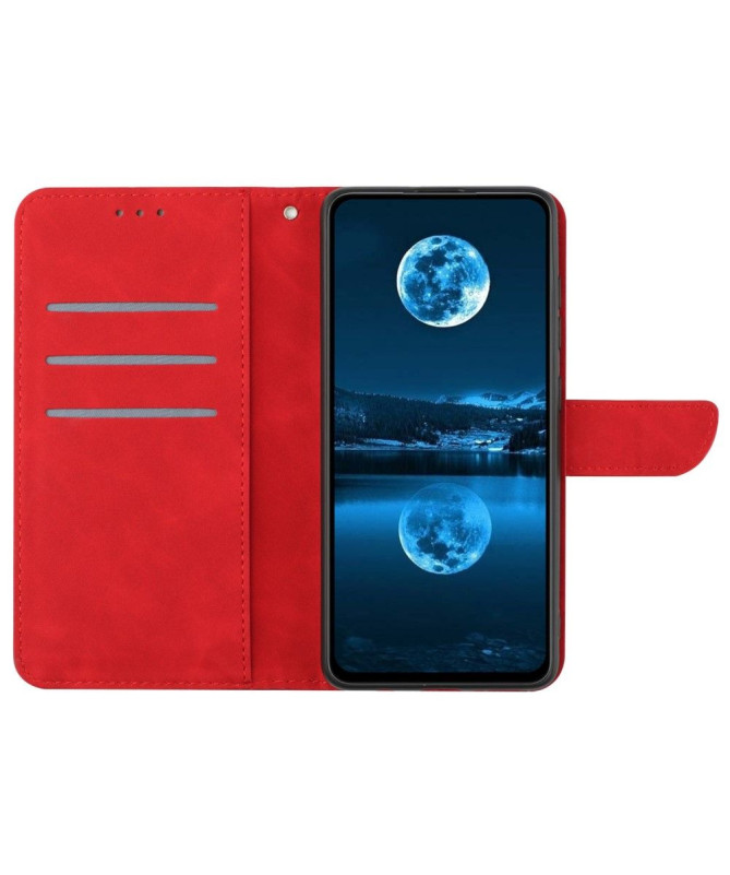 Housse Honor 90 Smart Lines effet cuir rétro