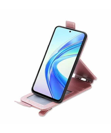 Housse Honor 90 Smart Rabat Vertical Porte-Cartes