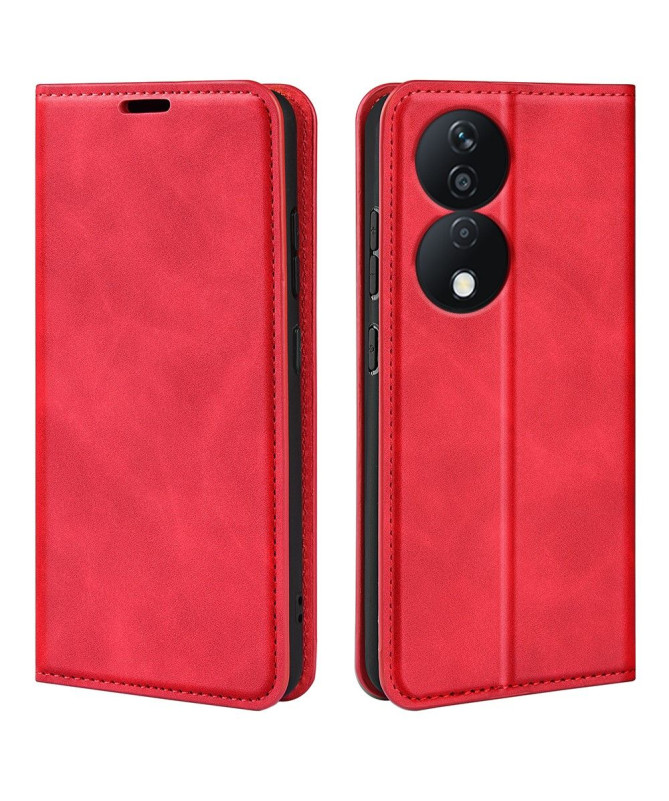 Étui Honor 90 Smart simili cuir fonction stand