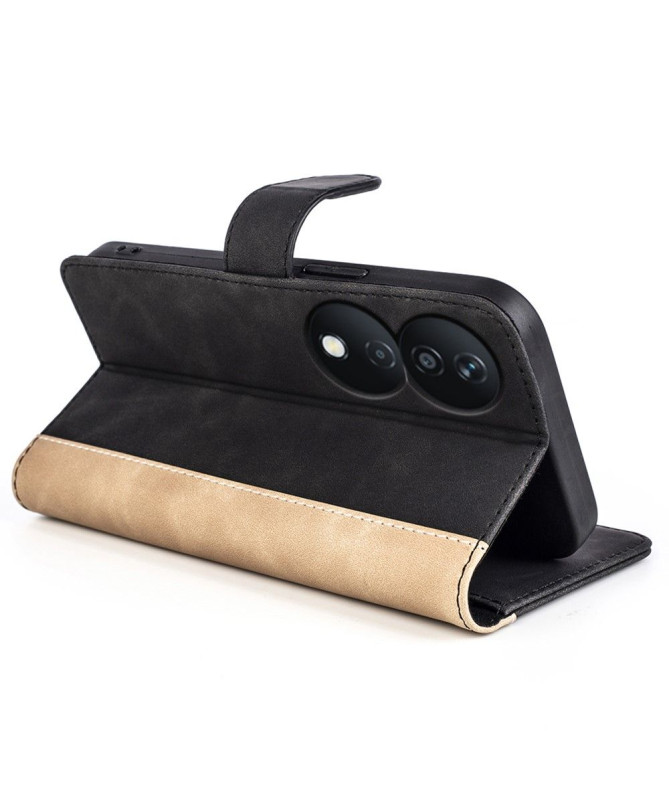 Housse Honor 90 Smart Stand Folio Bicolore