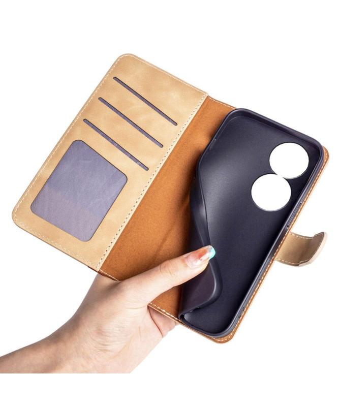 Housse Honor 90 Smart Stand Folio Bicolore