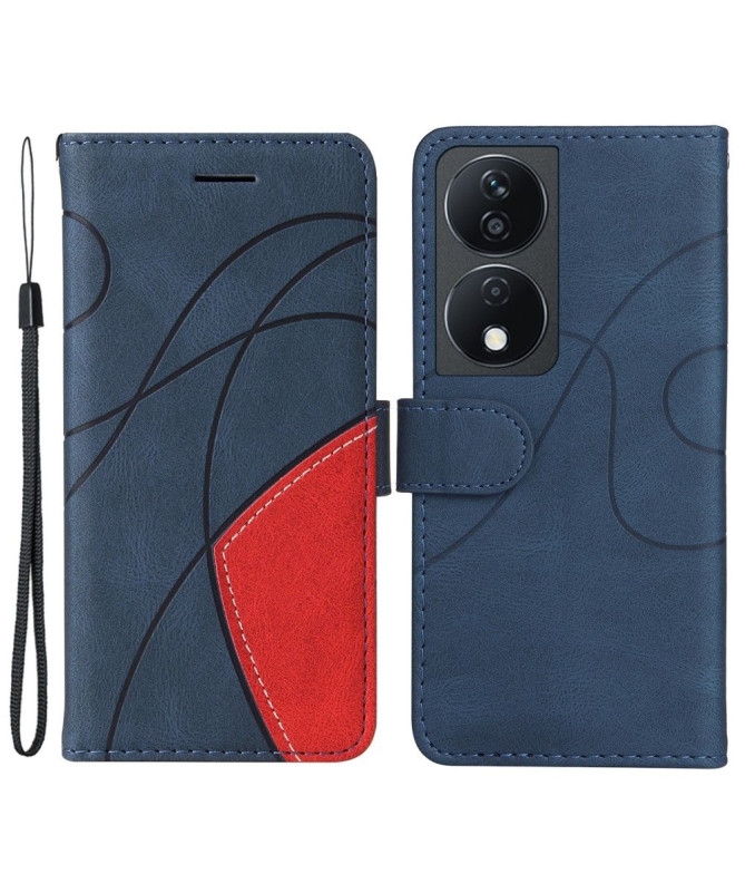 Housse Honor 90 Smart Bicolore artistique