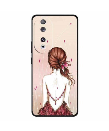 Coque pour Honor 90 Fille Esquissée