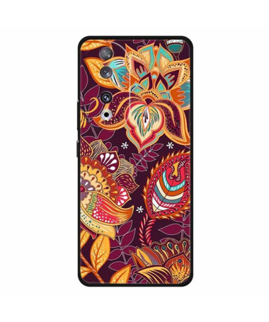 Coque pour Honor 90 Cercis et Fleur Dorée