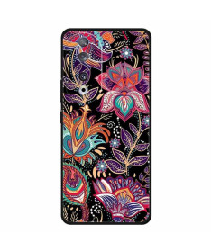 Coque Honor 90  Fleur de Feuille Pourpre