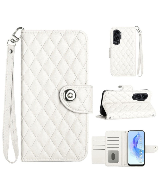 Étui Honor 90 Lite Protection Matelassée à Lanière