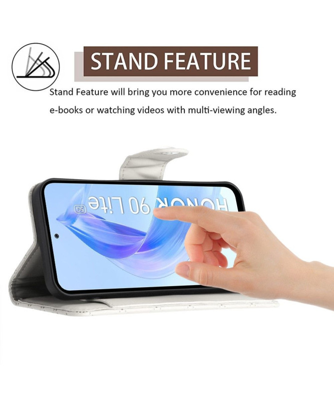 Étui Honor 90 Lite Protection Matelassée à Lanière