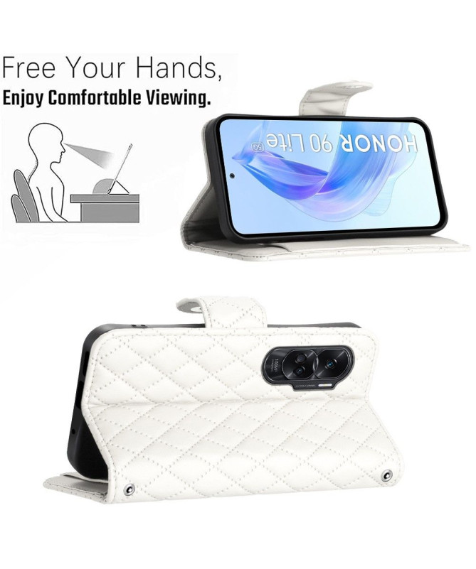 Étui Honor 90 Lite Protection Matelassée à Lanière
