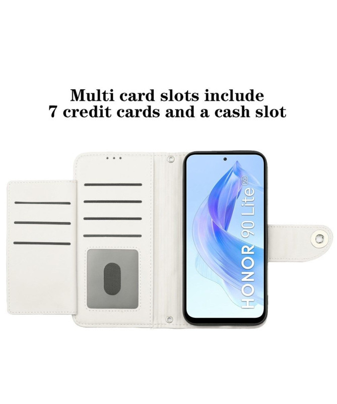 Étui Honor 90 Lite Protection Matelassée à Lanière
