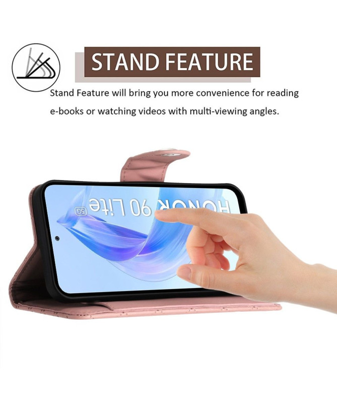 Étui Honor 90 Lite Protection Matelassée à Lanière