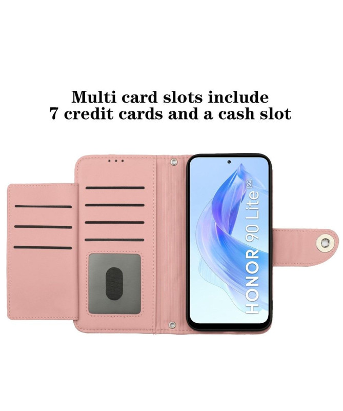 Étui Honor 90 Lite Protection Matelassée à Lanière