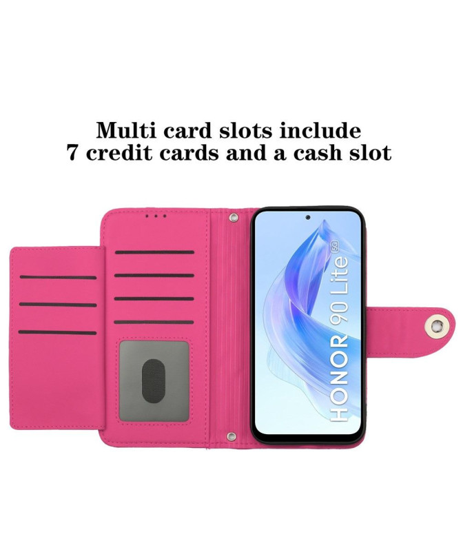 Étui Honor 90 Lite Protection Matelassée à Lanière