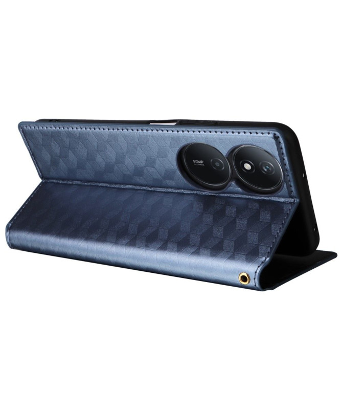 Housse Honor 90 Smart flip cover design géométrie