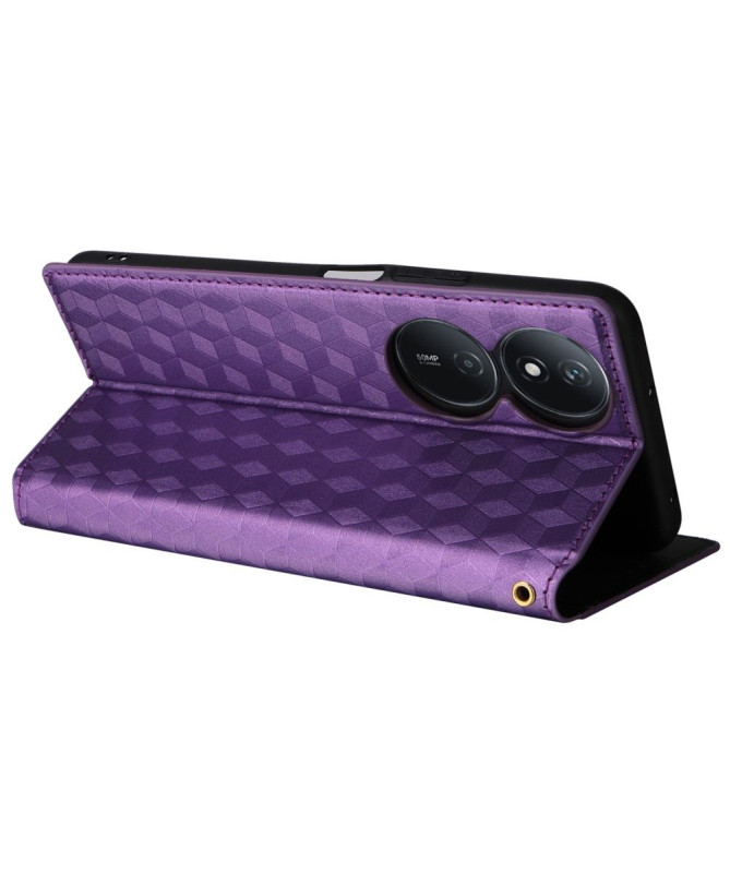 Housse Honor 90 Smart flip cover design géométrie