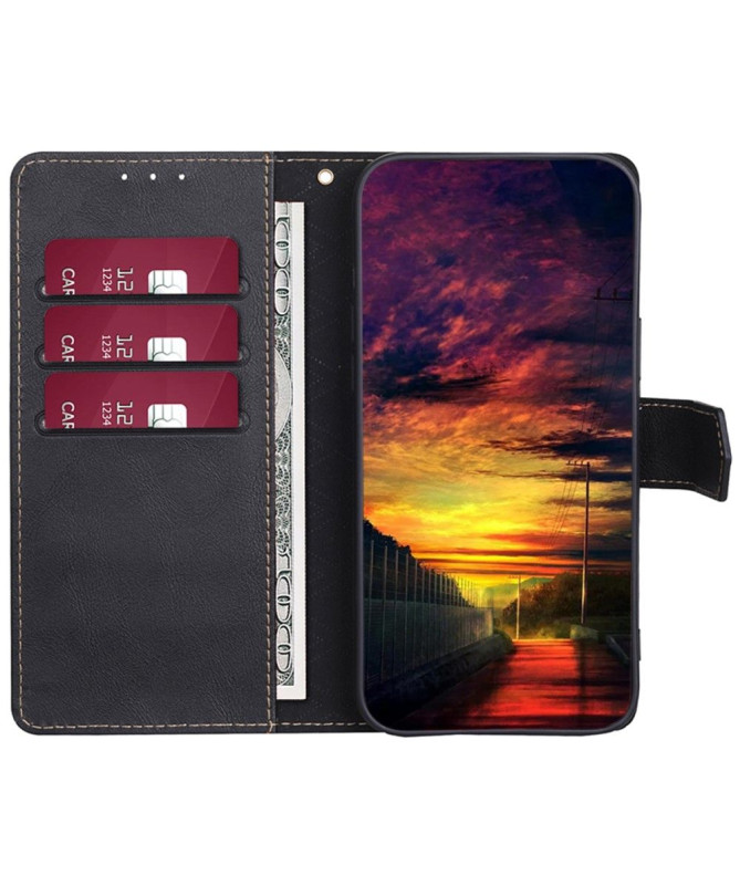 Housse Honor 90 Smart en simili cuir coutures