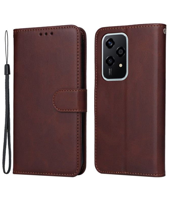 Étui Honor 200 Lite Portefeuille avec Fentes pour Cartes