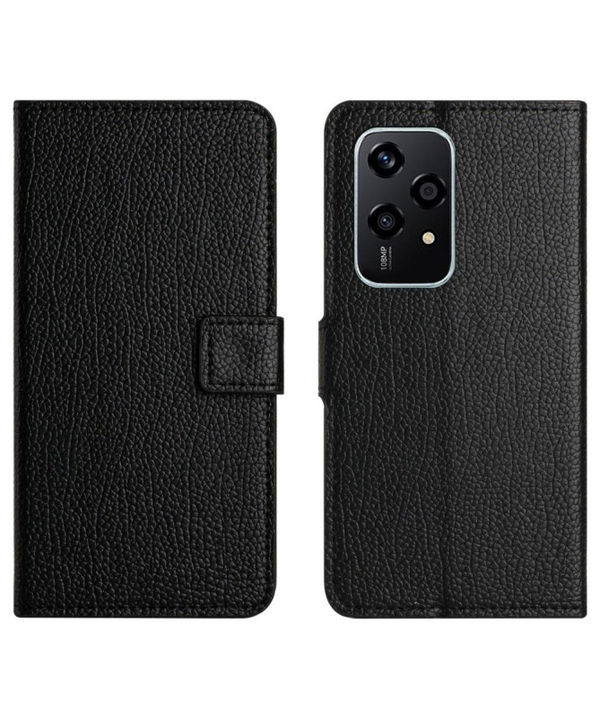 Housse Honor 200 Lite style cuir effet peau de litchi