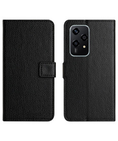 Housse Honor 200 Lite style cuir effet peau de litchi