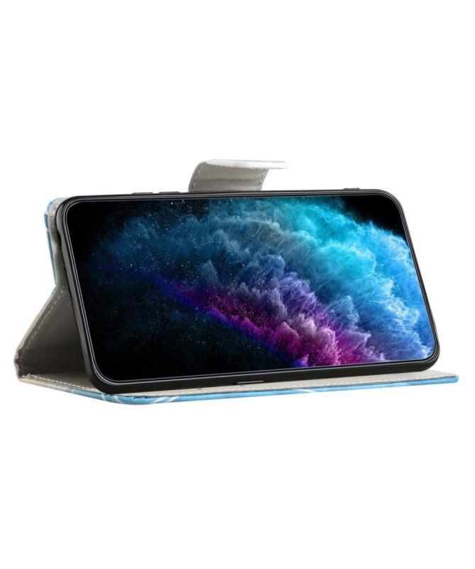 Housse Honor 200 Lite Motif Papillon Bleu - photo 2