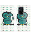 Housse Honor 200 Lite hibou et motifs à pois