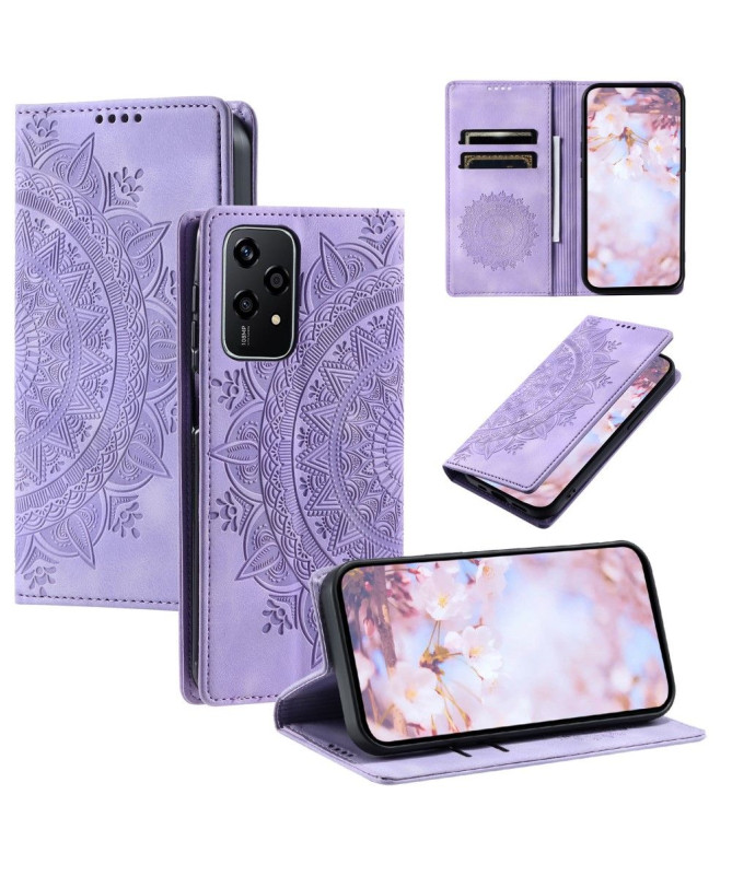 Étui Honor 200 Lite Flip Cover Mandala Porte-Cartes