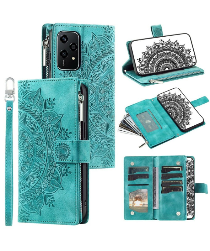 Housse Honor 200 Lite Mandala Porte-Cartes à Lanière