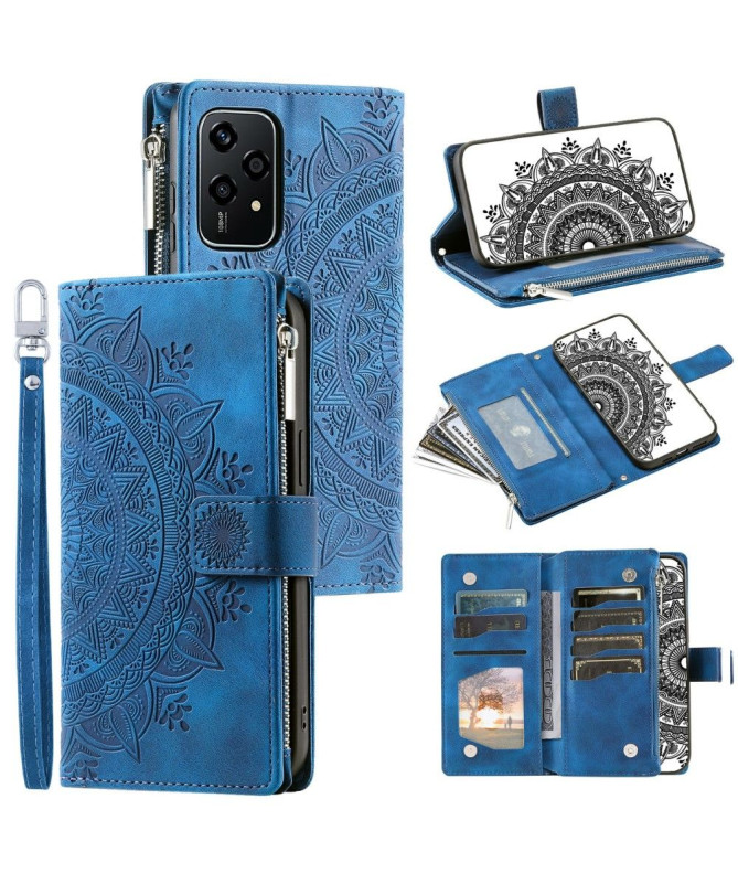 Housse Honor 200 Lite Mandala Porte-Cartes à Lanière