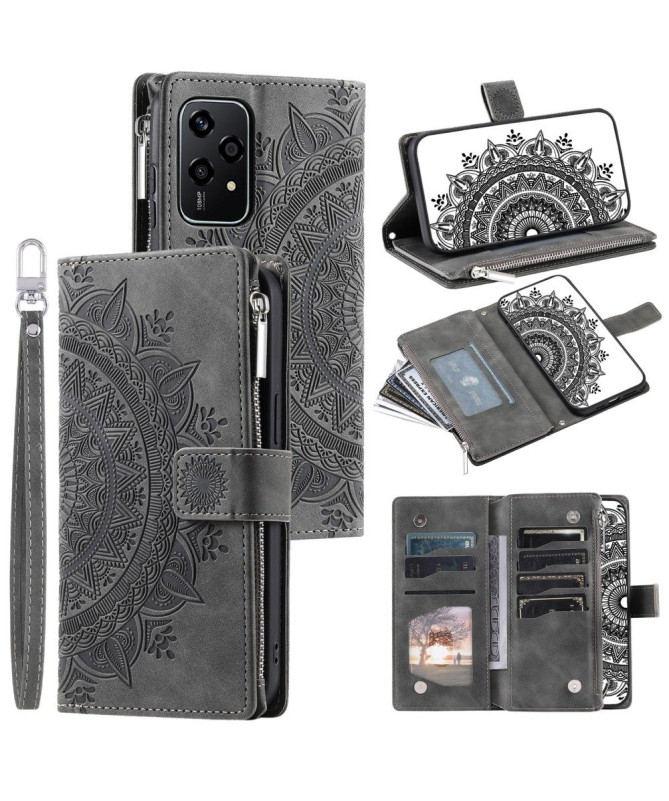 Housse Honor 200 Lite Mandala Porte-Cartes à Lanière