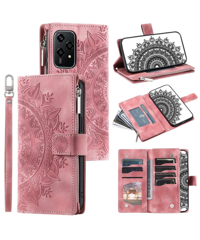 Housse Honor 200 Lite Mandala Porte-Cartes à Lanière