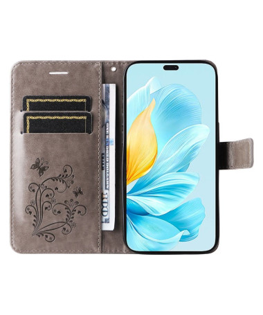 Housse Honor 200 Lite Papillons fonction support