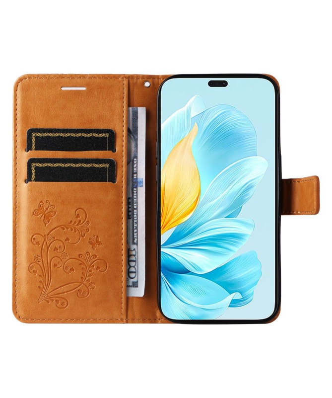 Housse Honor 200 Lite Papillons fonction support