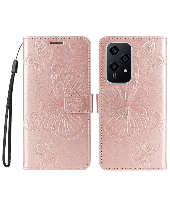 Housse Honor 200 Lite Papillons fonction support