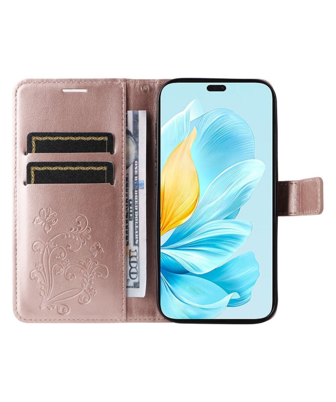 Housse Honor 200 Lite Papillons fonction support