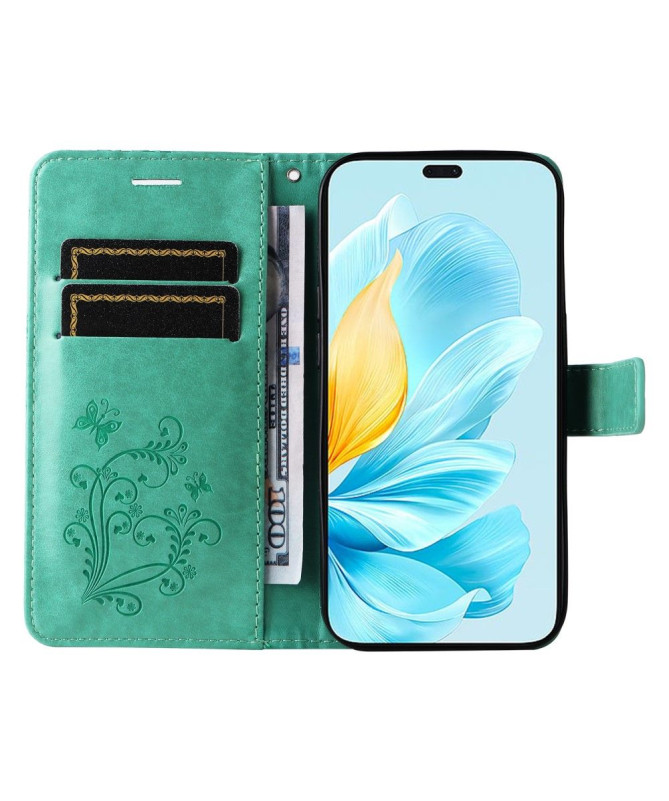 Housse Honor 200 Lite Papillons fonction support