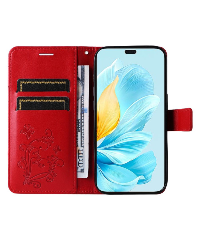 Housse Honor 200 Lite Papillons fonction support