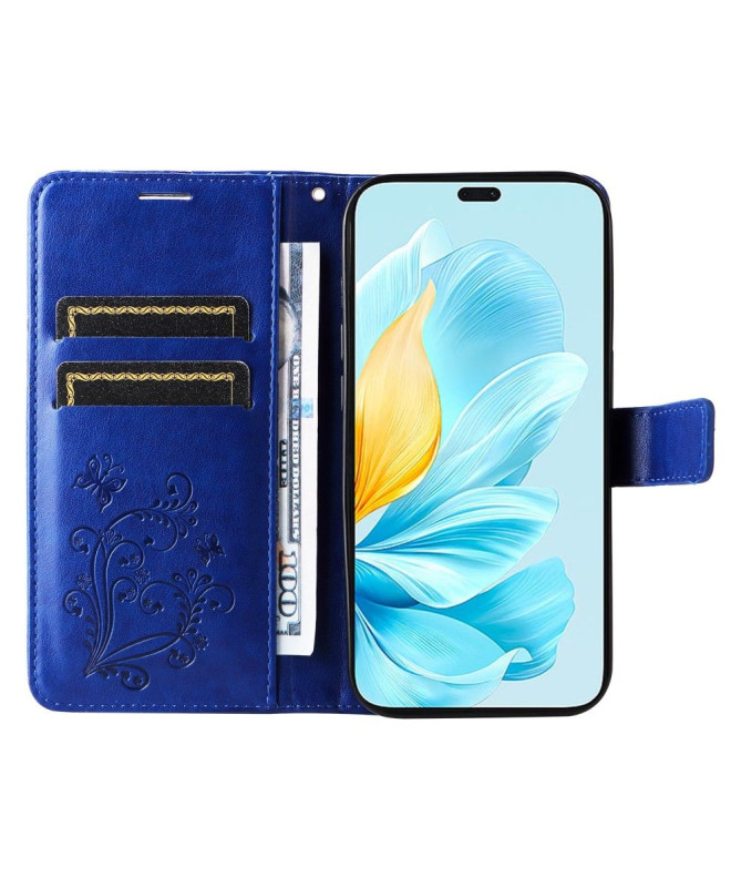 Housse Honor 200 Lite Papillons fonction support