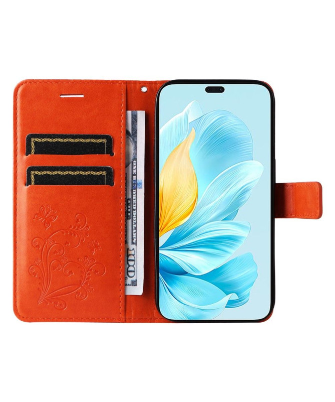 Housse Honor 200 Lite Papillons fonction support