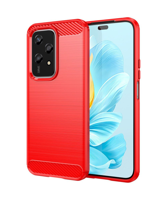 Coque Honor 200 Lite effet brossé silicone