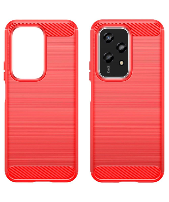 Coque Honor 200 Lite effet brossé silicone