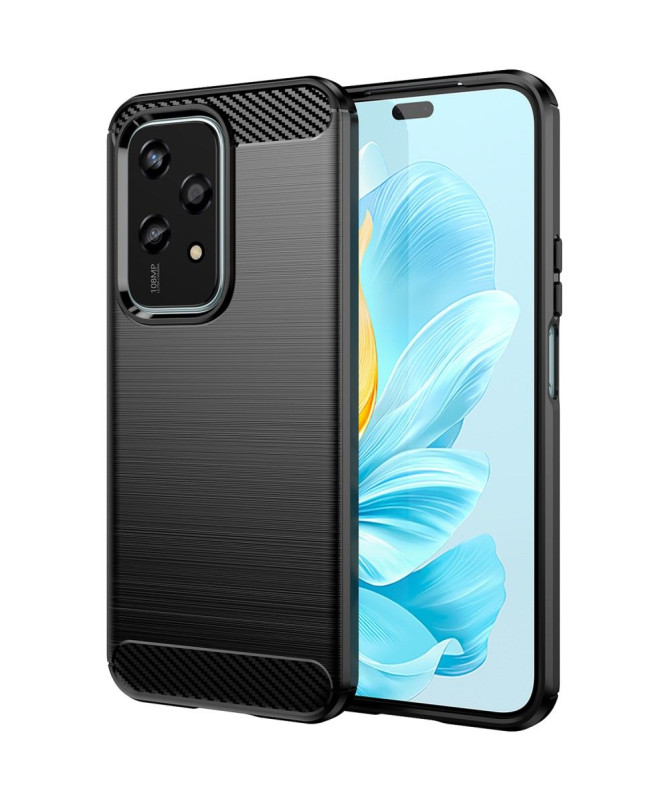 Coque Honor 200 Lite effet brossé silicone