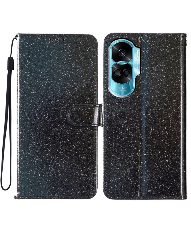 Housse Honor 90 Lite simili cuir pailleté