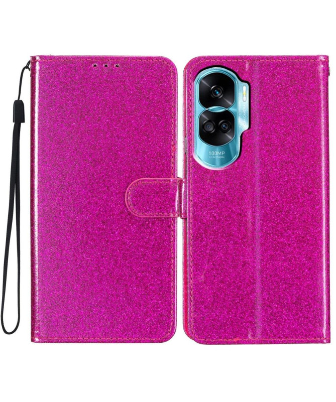 Housse Honor 90 Lite simili cuir pailleté