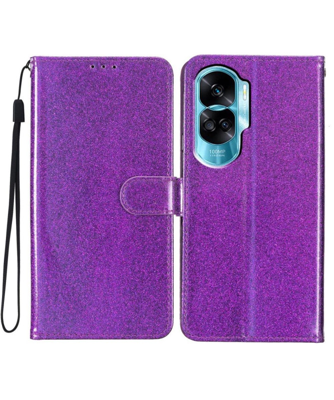 Housse Honor 90 Lite simili cuir pailleté