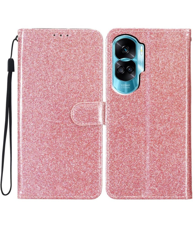 Housse Honor 90 Lite simili cuir pailleté