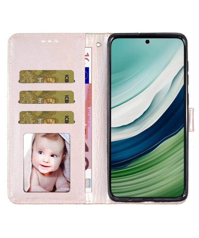 Housse Honor 90 Lite simili cuir pailleté