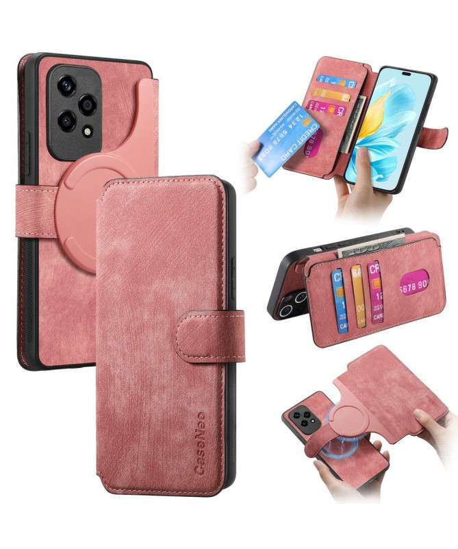 Housse Honor 200 Lite Rétro avec Coque Détachable RFID