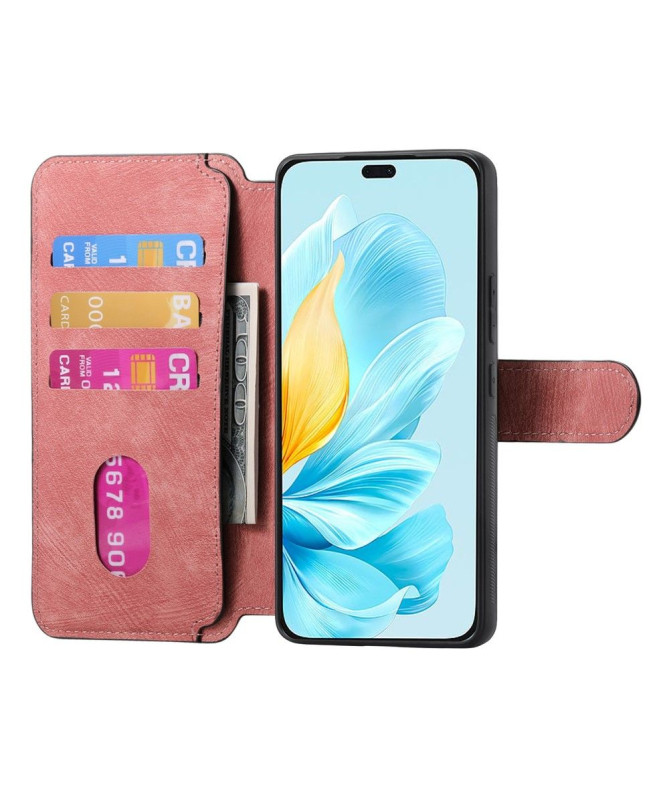 Housse Honor 200 Lite Rétro avec Coque Détachable RFID