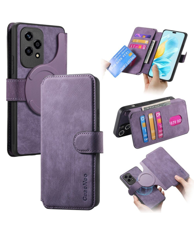 Housse Honor 200 Lite Rétro avec Coque Détachable RFID