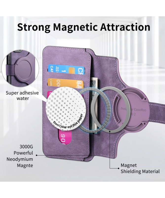 Housse Honor 200 Lite Rétro avec Coque Détachable RFID