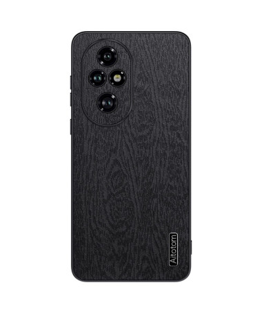 Coque Honor 200 effet cuir style bois